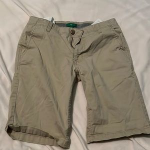 Dip khaki shorts